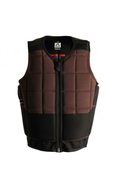 Follow RD #2023 Impact Wakeboard Vest - Black/Brown