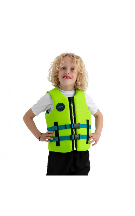 JOBE NEOPRENE VEST JUNIOR LIME GREEN #2026