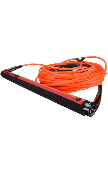 Hyperlite Rusty Pro w/75ft Flat Rope #2024 Wakeboard Package - 1.2diam. Handle