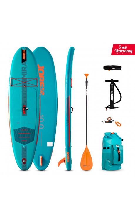 Jobe Mira 10.0 Inflatable Paddle Board Package #2024