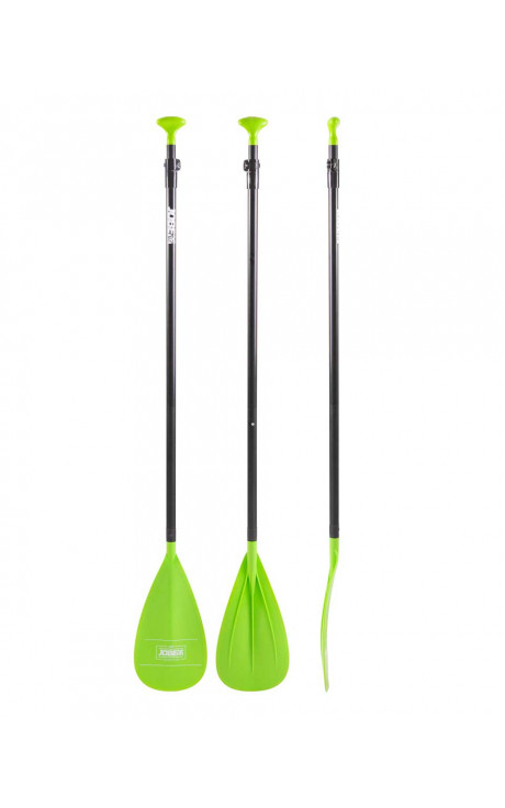 JOBE ALUMINIUM SUP PADDLE LIME 3-PIECE #2025