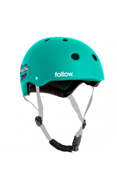 Follow Pro Wake/Kayak/Kite Helmet - Gator Teal #2024