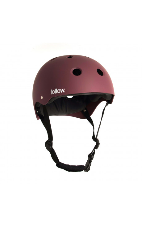 Follow Safety First Wake/Kayak/Kite Helmet - Burnt Red #2024