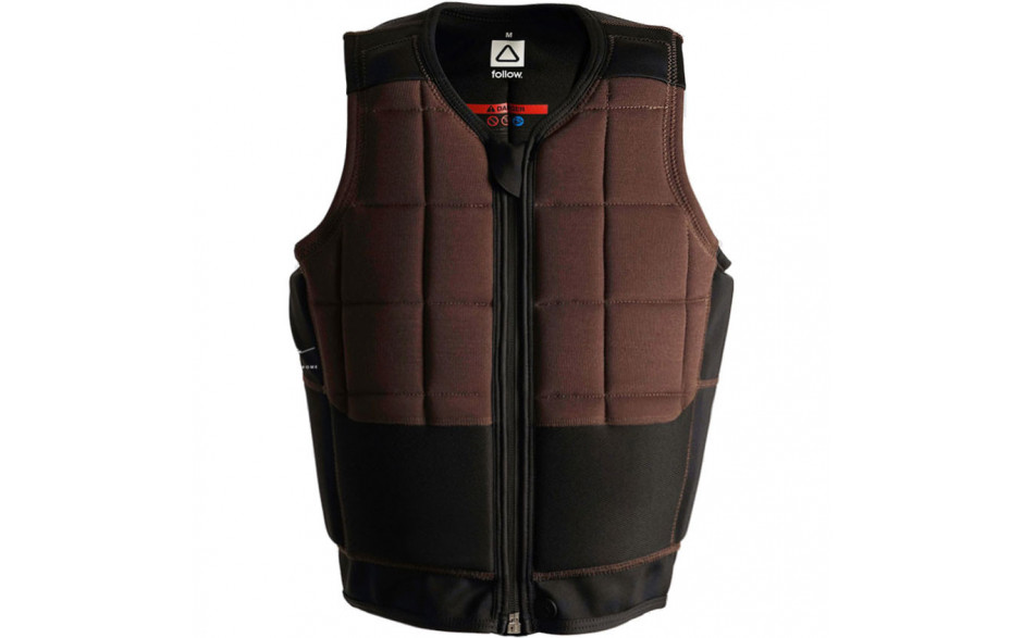 Follow RD #2023 Impact Wakeboard Vest - Black/Brown