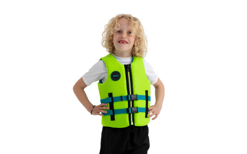 JOBE NEOPRENE VEST JUNIOR LIME GREEN #2026