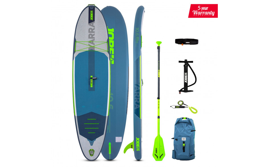  Jobe Yarra 10.6 Inflatable Paddle Board Package Steel Blue #2024