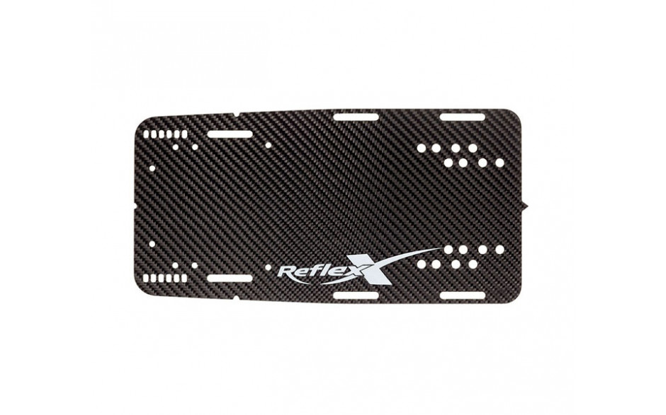 Reflex Blank Carbon Short Front Plate Size 4-10 #2023