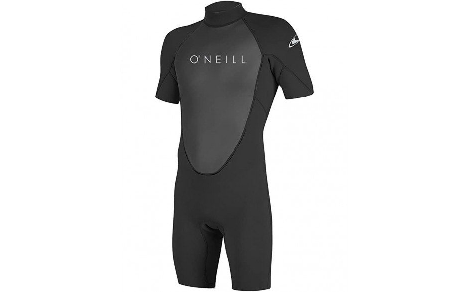 O'NEILL WETSUIT REACTOR 2 BACK ZIP S/S SPRING BLACK/BLACK 2MM #2023