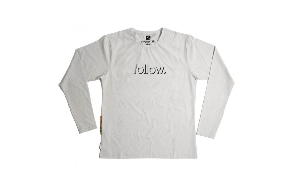 Follow Corp L/S Hydro Tee - Stone #2023