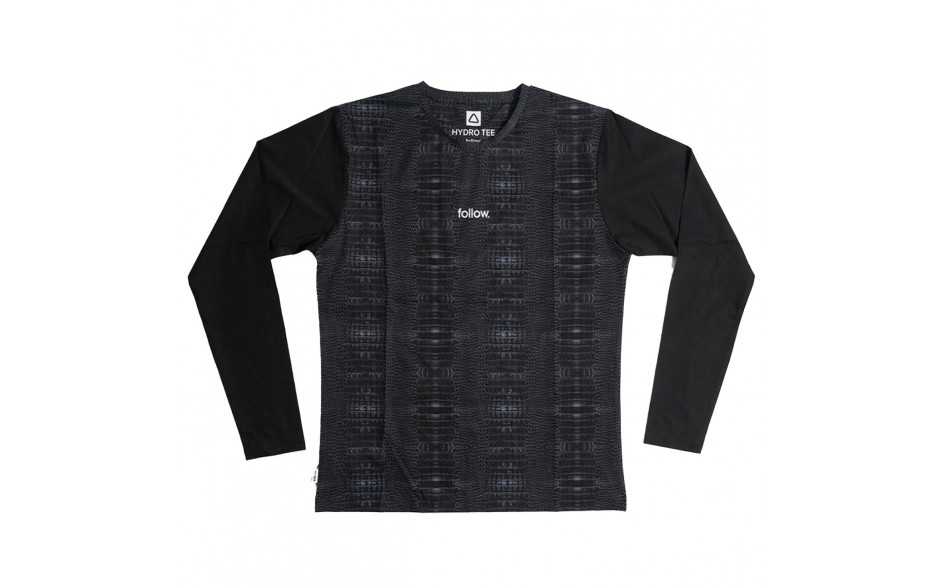  Follow Pro L/S Hydro Tee - Black #2023