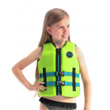 JOBE NEOPRENE VEST JUNIOR LIME GREEN #2025