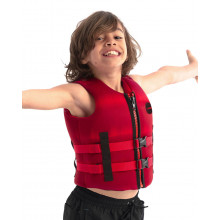 JOBE NEOPRENE VEST JUNIOR RED #2024