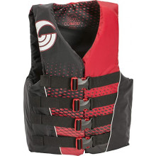 CONNELLY NYLON VEST 4 BUCKLE RED