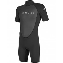 O'NEILL WETSUIT REACTOR 2 BACK ZIP S/S SPRING BLACK/BLACK 2MM #2023