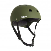 Follow Safety First Wake/Kayak/Kite Helmet - Olive #2024