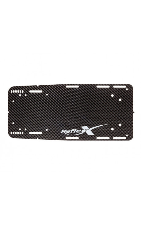 Reflex Blank Carbon Long Front Plate Size 12 #2023