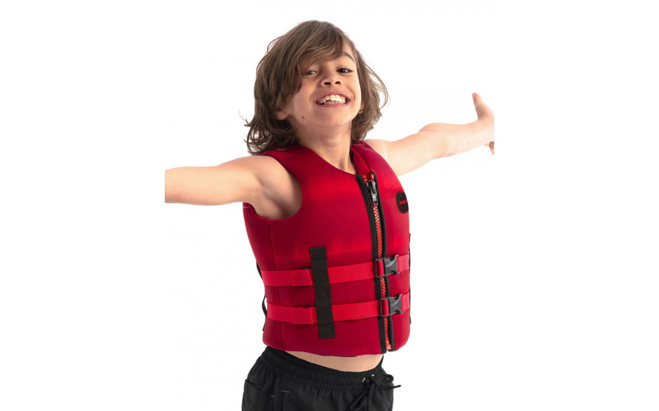 JOBE NEOPRENE VEST JUNIOR RED #2024