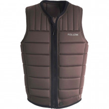 Follow Wake Total Wake Impact Vest - Dark Brown #2025 