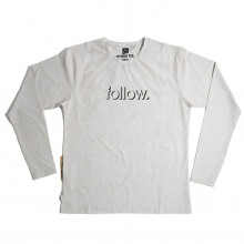 Follow Corp L/S Hydro Tee - Stone #2023